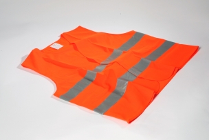 Gilet de sécurité EN ISO 20471 Orange
